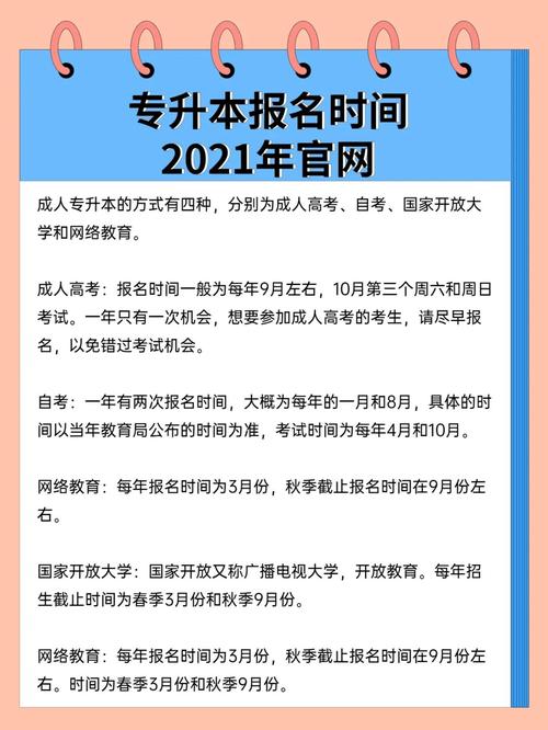 自考專升本報名時間及報名方式 - 腿腿教學網(wǎng)