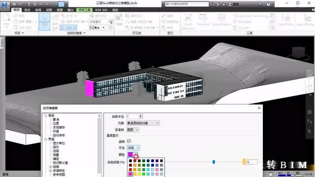 如何找到navisworks選項編輯器？