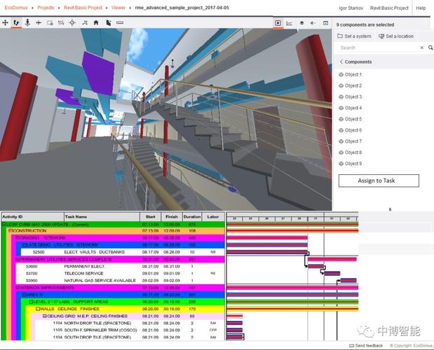 如何使用BIM5D將模型與進度關聯 - BIM,Reivt中文網