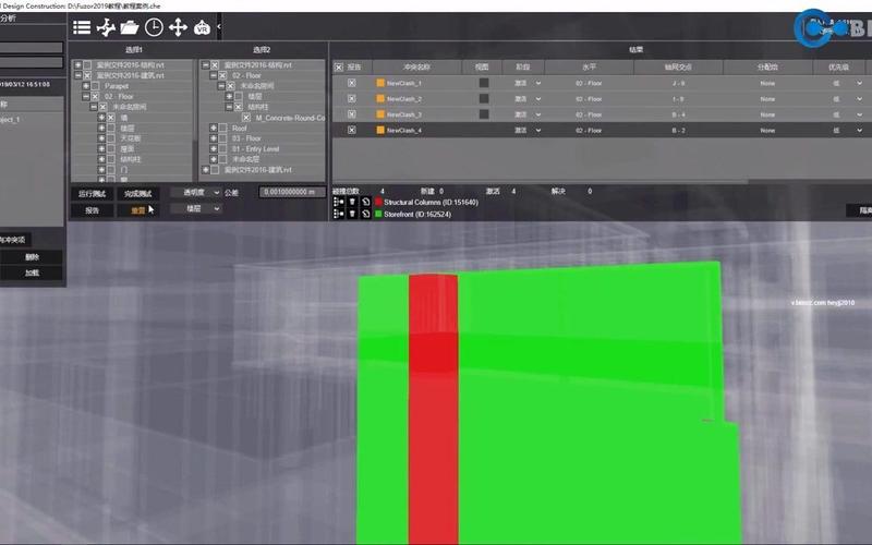 Fuzor碰撞分析報告改寫為：Fuzor碰撞分析報告+標(biāo)題 - BIM,Reivt中文網(wǎng)