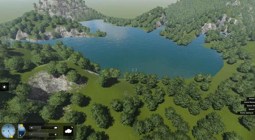 lumion實現平地場景轉換為山地場景 - BIM,Reivt中文網