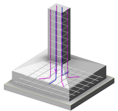 創建獨立基礎的bimmake - BIM,Reivt中文網