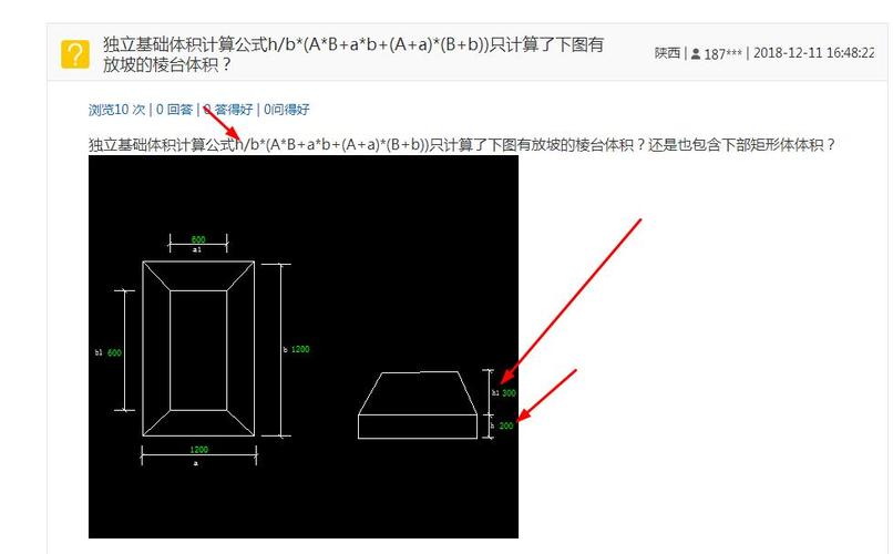 計算獨立基礎清單數量的公式改寫： - BIM,Reivt中文網