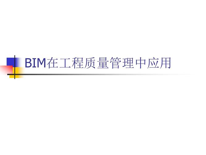 BIM質量管理 - BIM,Reivt中文網