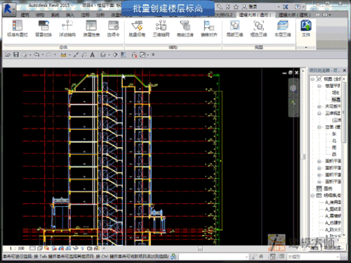 Revit軟件中的樓層高程 - BIM,Reivt中文網