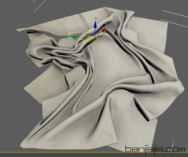 「3DMAX中如何制作逼真的布料褶皺效果？」 - BIM,Reivt中文網(wǎng)