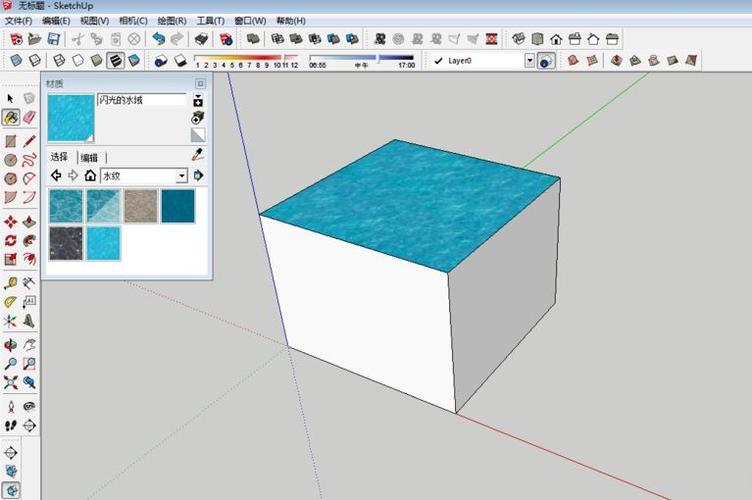 SketchUp自學教程：快速上手油漆桶工具 - BIM,Reivt中文網