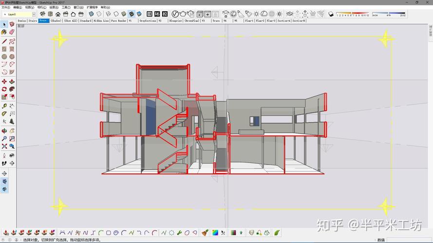 如何使用草圖大師進行su剖面圖的優化指南 - BIM,Reivt中文網