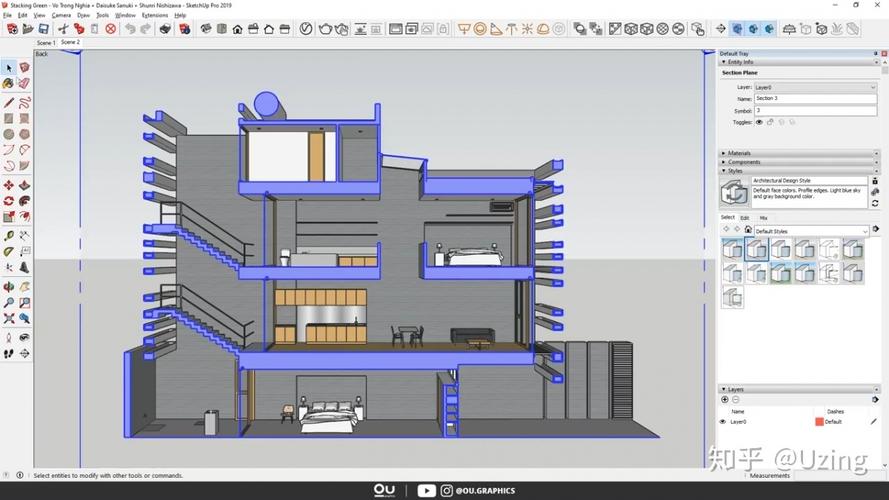 如何使用草圖大師進行su剖面圖的優化指南 - BIM,Reivt中文網