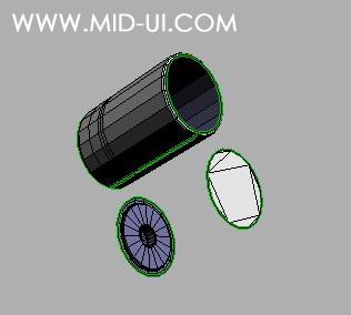 如何使用3dmax制作逼真的電池圖標 - BIM,Reivt中文網