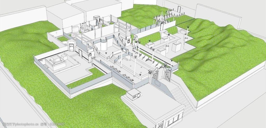 提升SketchUp建筑及景觀模型制作的基本流程 - BIM,Reivt中文網