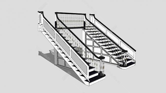 如何優化SU樓梯模型的制作方法？ - BIM,Reivt中文網