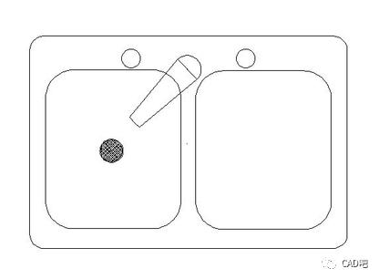 如何使用CAD2019繪制盟洗盆圖形 - BIM,Reivt中文網