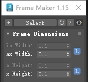 Frame Maker v1.15 for 3dmax 2016-2024最新免費(fèi)版下載，附詳細(xì)圖文安裝教程！
